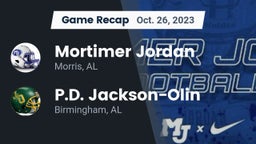Recap: Mortimer Jordan  vs. P.D. Jackson-Olin  2023