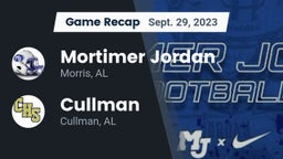 Recap: Mortimer Jordan  vs. Cullman  2023