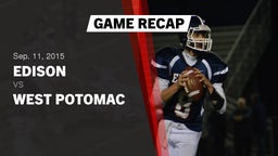 Recap: Edison  vs. West Potomac 2015