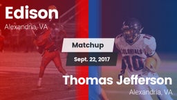 Matchup: Edison  vs. Thomas Jefferson  2017