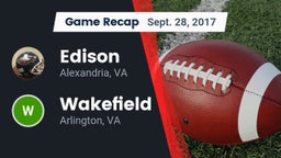 Recap: Edison  vs. Wakefield  2017
