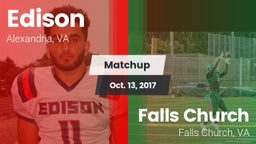 Matchup: Edison  vs. Falls Church  2017