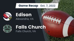 Recap: Edison  vs. Falls Church  2022