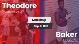 Matchup: Theodore  vs. Baker  2017