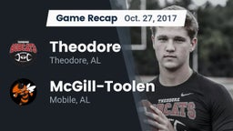 Recap: Theodore  vs. McGill-Toolen  2017