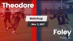 Matchup: Theodore  vs. Foley  2017
