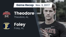Recap: Theodore  vs. Foley  2017