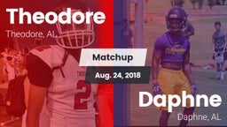 Matchup: Theodore  vs. Daphne  2018