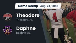 Recap: Theodore  vs. Daphne  2018