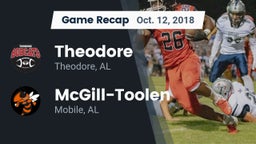 Recap: Theodore  vs. McGill-Toolen  2018