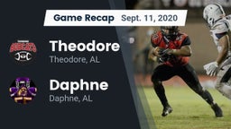 Recap: Theodore  vs. Daphne  2020