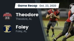 Recap: Theodore  vs. Foley  2020