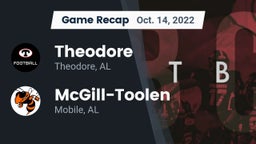 Recap: Theodore  vs. McGill-Toolen  2022