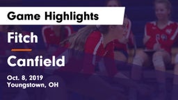 Fitch  vs Canfield Game Highlights - Oct. 8, 2019