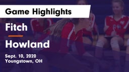 Fitch  vs Howland  Game Highlights - Sept. 10, 2020