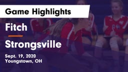 Fitch  vs Strongsville  Game Highlights - Sept. 19, 2020