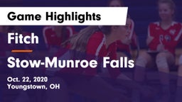 Fitch  vs Stow-Munroe Falls  Game Highlights - Oct. 22, 2020