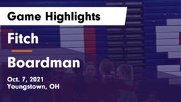 Fitch  vs Boardman Game Highlights - Oct. 7, 2021