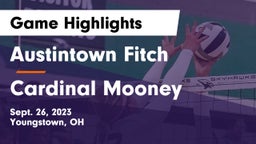 Austintown Fitch  vs Cardinal Mooney  Game Highlights - Sept. 26, 2023