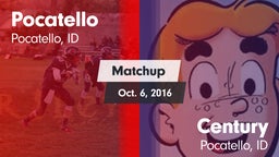 Matchup: Pocatello High vs. Century  2016