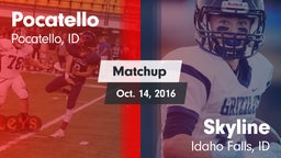 Matchup: Pocatello High vs. Skyline  2016