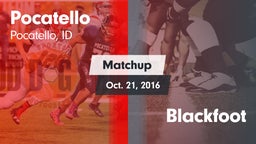 Matchup: Pocatello High vs. Blackfoot  2016
