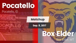 Matchup: Pocatello High vs. Box Elder  2017