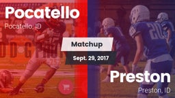 Matchup: Pocatello High vs. Preston  2017