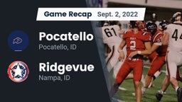 Recap: Pocatello  vs. Ridgevue  2022