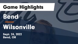 Bend  vs Wilsonville  Game Highlights - Sept. 24, 2022