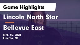 Lincoln North Star vs Bellevue East  Game Highlights - Oct. 15, 2020