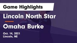 Lincoln North Star vs Omaha Burke Game Highlights - Oct. 14, 2021