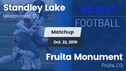 Matchup: Standley Lake High vs. Fruita Monument  2016