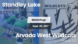 Matchup: Standley Lake High vs. Arvada West Wildcats 2017