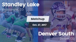 Matchup: Standley Lake High vs. Denver South  2017
