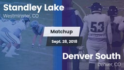 Matchup: Standley Lake High vs. Denver South  2018