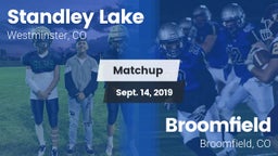 Matchup: Standley Lake High vs. Broomfield  2019