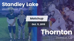 Matchup: Standley Lake High vs. Thornton  2019