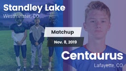 Matchup: Standley Lake High vs. Centaurus  2019