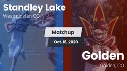 Matchup: Standley Lake High vs. Golden  2020