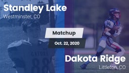 Matchup: Standley Lake High vs. Dakota Ridge  2020