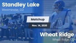 Matchup: Standley Lake High vs. Wheat Ridge  2020
