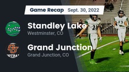 Recap: Standley Lake  vs. Grand Junction  2022
