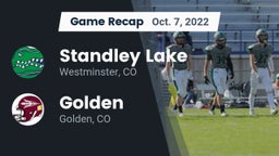 Recap: Standley Lake  vs. Golden  2022