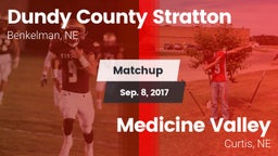 Matchup: Dundy County High vs. Medicine Valley  2017
