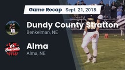 Recap: Dundy County Stratton  vs. Alma  2018