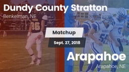 Matchup: Dundy County High vs. Arapahoe  2018