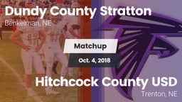 Matchup: Dundy County High vs. Hitchcock County USD  2018