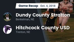 Recap: Dundy County Stratton  vs. Hitchcock County USD  2018