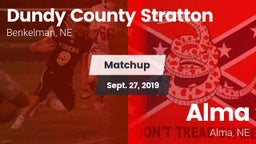 Matchup: Dundy County High vs. Alma  2019